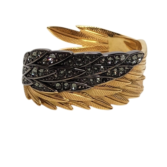 Zadig & Voltaire Rock Feather Spread Your Wings Bracelet - Picture 1 of 9